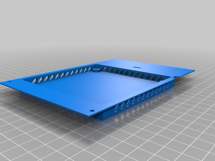 ender 3 placa base cubierta carcasa funda 10mm ventilador 3d impresora partes 3d print model - Mito3D