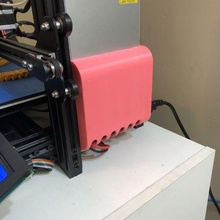 ender 3 max meanwell psu mounting box 3d print model - Mito3D