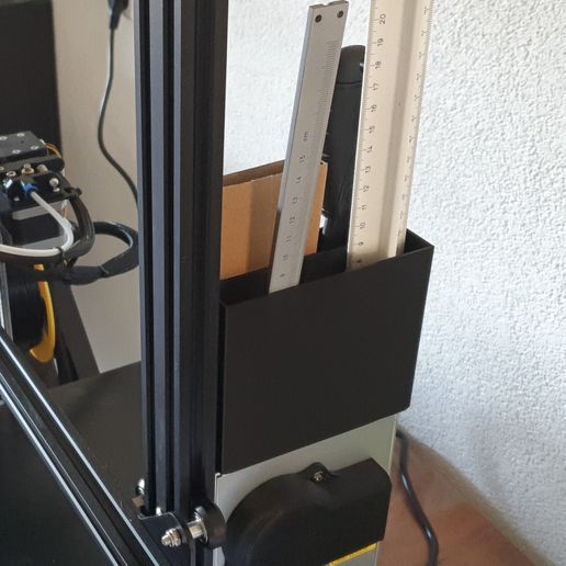 ender 3 max vertical armazenamento ferramenta atualizar melhoria 3D print model - Mito3D