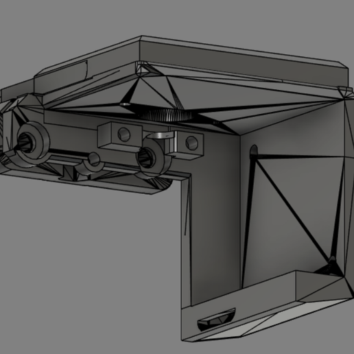 ender 3 orbiter mount v6 hotend tool 3D print model - Mito3D