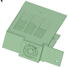 ender 3 pro - skr 13 mks gen l enclosure tool 3d printer parts 3d print model - Mito3D
