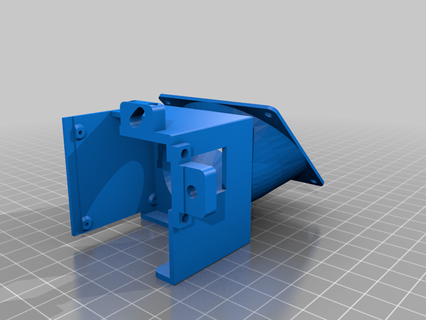 ender 3 pro 60mm fan mount 3d printer parts 3d print model - Mito3D
