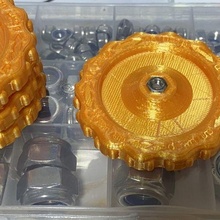 ender 3 pro bed leveling knob nylon nut tool 3d printer parts 3d print model - Mito3D