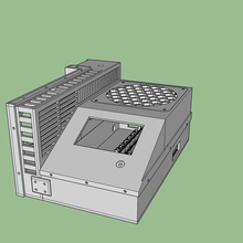 ender 3 pro caja de componentes la herramienta Impresora 3d las piezas 3d print model - Mito3D