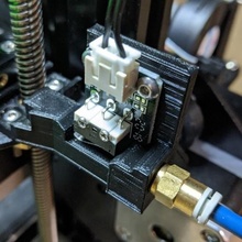 ender 3 pro filament sensor & guide a+ gadget runout 3d print model - Mito3D