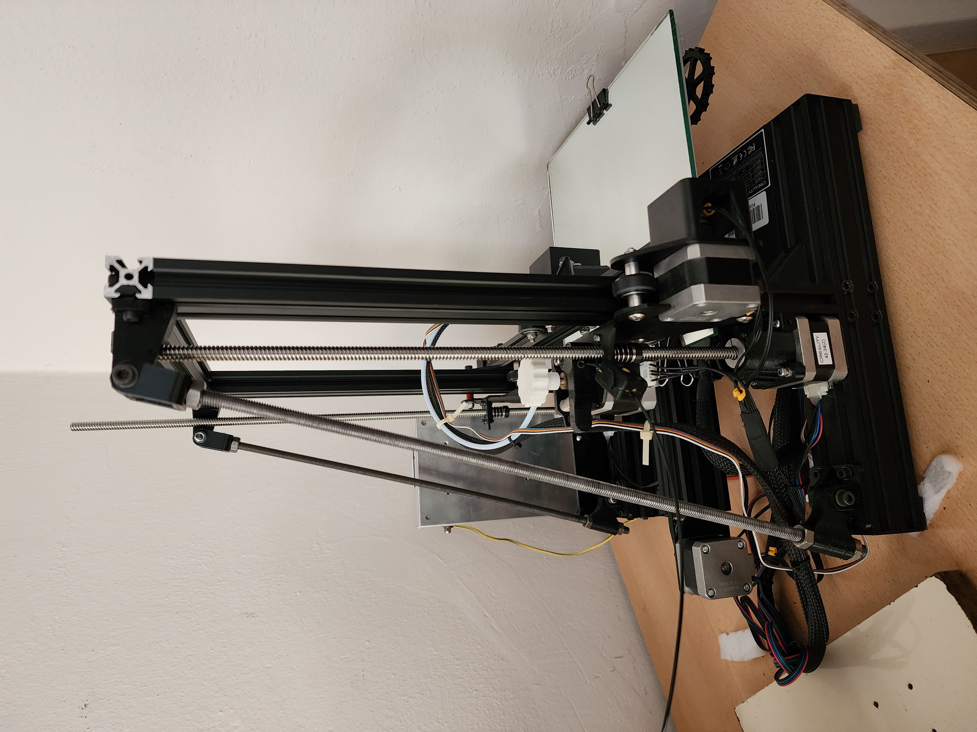 ender 3 pro telaio supporto utensili serie staffa Serie 3D print model - Mito3D