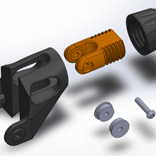 ender 3 pro mod - eixo y tensor ferramenta da correia creality Impressora 3d de peças 3d print model - Mito3D