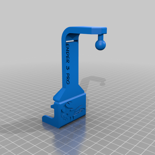 ender 3 Pro carril pi leva montar herramienta frambuesa cámara 3d impresora accesorios 3D print model - Mito3D