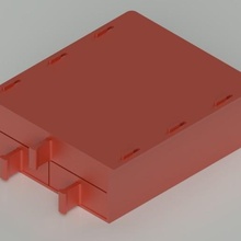 ender 3 pro caixa de ferramenta 3d print model - Mito3D
