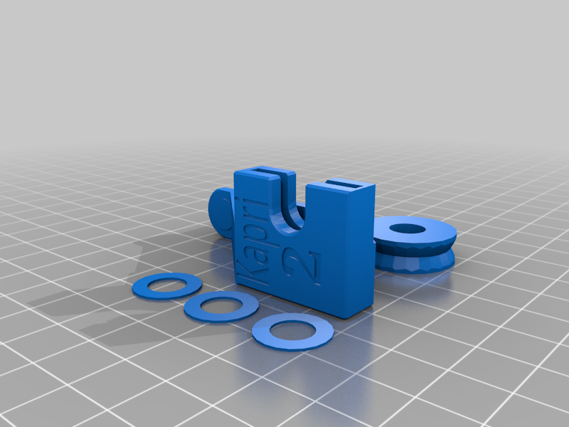 ender 3 pró v2 filamento guia 3d impressora acessórios 3D print model - Mito3D