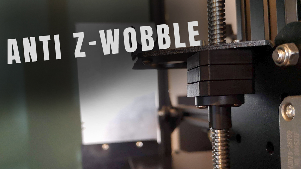 ender 3 pro v2 dd bowden z axis anti wobble nut Tools anti-wobble artillery sidewinder x1 creality z-wobble 3d printer parts 3D print model - Mito3D