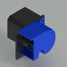 ender 3 pro eje y cojinete trasero de la cubierta herramienta rodamiento 3d print model - Mito3D