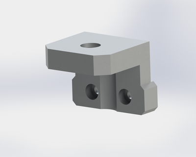 ender 3 s1 - trapezoidal threaded spindle support ender 3 ender 3 s1 trapezoidal threaded spindle support z axis  3d print model - Mito3D