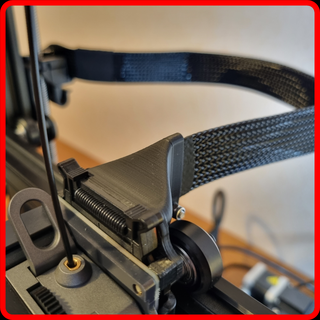 ender 3 s1 cabo guia vertical sprite extrusora grampo suporte gestão crialidade kabel roteamento Kabelhalterung 3d impressora partes 3d print model - Mito3D