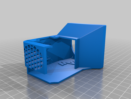 ender 3 s1 pró eixo resfriamento duto 60mm ventilador água fria 3d impressora partes 3d print model - Mito3D