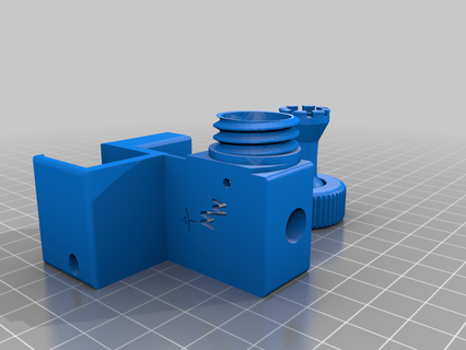 ender 3 s1 pro filament sensor holder bowden style + blink mount threads camera mini runout 3d printer parts 3d print model - Mito3D
