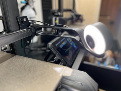 Ender 3 s1 Profi Plus Neger n960e Kamera montieren 3d Drucker Kind time lapse Realität Webcam Nocken Schall Pad klipper 3d print model - Mito3D