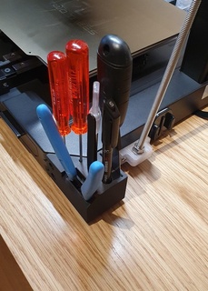 Ender 3 s1 Profi Werkzeug Halter Unterstützung Drucker Winkel Realität 3d drucken Halterung Werkzeuge 3d print model - Mito3D