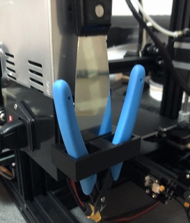 Ender 3 Schaber Zange Halter Unterstützung Realität Werkzeug 3d Drucker Zubehör 3d print model - Mito3D