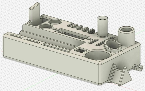 ender 3 dizi araç Kulp destek gelişmiş 3d print model - Mito3D