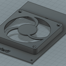 Ender 3 Leise pcb Ventilator 3d_printer_accessories 3d print model - Mito3D