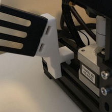 ender 3 spool converter bracket - modified tool holder 3d printing 3d print model - Mito3D