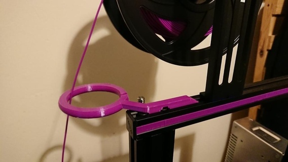ender 3 superior filamento guía rail crealidad 3d impresora accesorios 3d print model - Mito3D