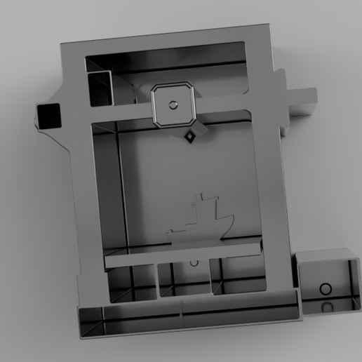 ender 3 v2 3d yazıcı sıra düzenli araç baskı organizatör 3v2 model dolma kalem Kulp destek basitleştirilmiş 3D print model - Mito3D