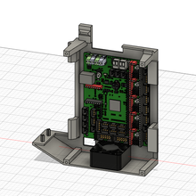 Ender 3 v2 Elektronik Fall Mantel Bigtreetech skr2 links Remix 3d print model - Mito3D