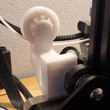 ender 3 v2 filament guider roue impression endroit palier outil 3d imprimante pièces 3d print model - Mito3D