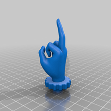 ender 3 v2 middle finger extruder knob 3d_printer_parts 3d print model - Mito3D