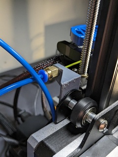 ender 3 v2 néo m6 pneumatique connecteur monter 3d print model - Mito3D