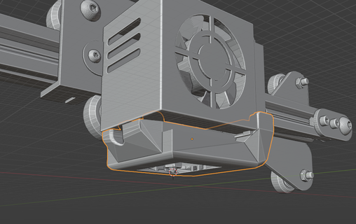 ender 3 volcano duct Tools 3d_printer_parts 3d print model - Mito3D