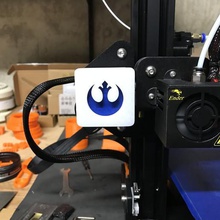 ender 3 x-axis cover - rebel edition tool starwars star wars 3d printer accessories 3d print model - Mito3D
