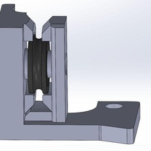 ender 3v2 filamento rullo attrezzo ender3v2 3d print model - Mito3D