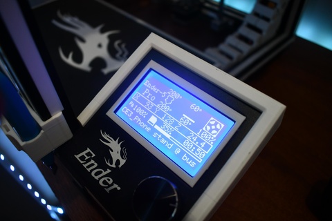 Ender 5 Profi Bildschirm Overlay Gadget Aktualisierung 3d print model - Mito3D