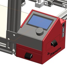Ender 5 Konsole Startseite Schubladen Pi Montage 3d print model - Mito3D