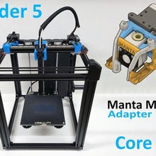 ender 5 testemunho xy manta mk2 adaptador kit ferramenta corexy impressora 3d partes 3d print model - Mito3D