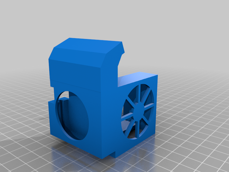 Ender 5 Plus Spinne Vulkan Leichentuch Kühlung Ventilator Realität Leitung hotend 3d Drucker Teile 3D print model - Mito3D