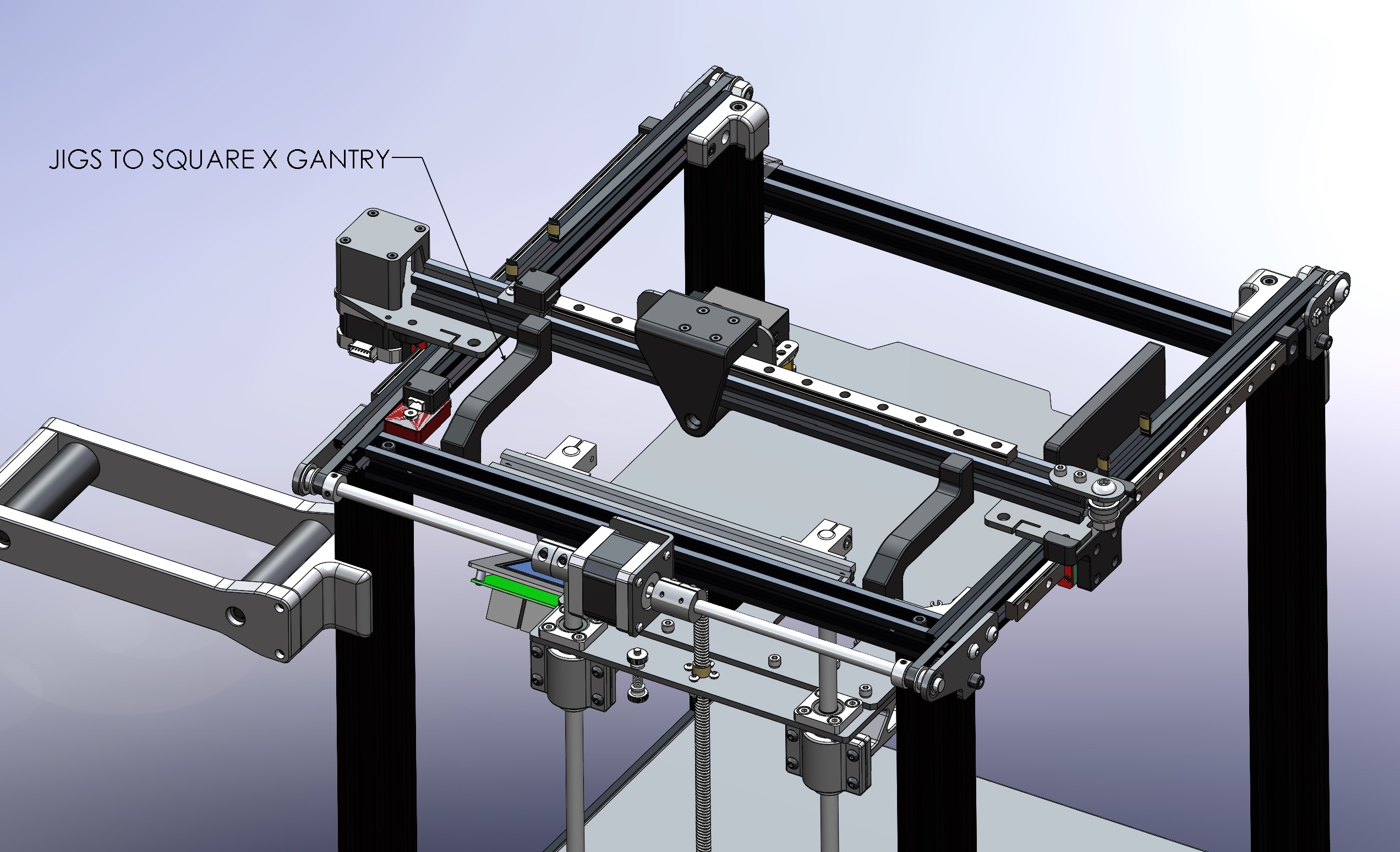 Ender 5 Profi Plus linear Schiene Änderung Kit 3D print model - Mito3D