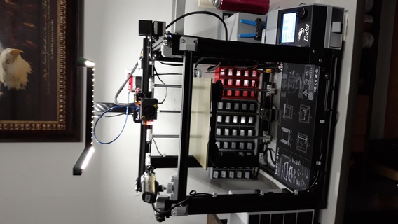 ender 5 profesyonel Led ışık bar 3d print model - Mito3D