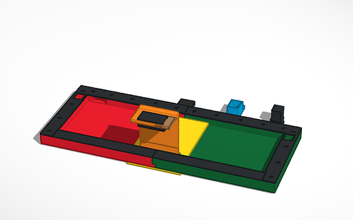 ender 5 s1 base piatto gadget 3d print model - Mito3D