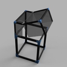 ender 6 enceinte couverture gaine architecture 3d print model - Mito3D