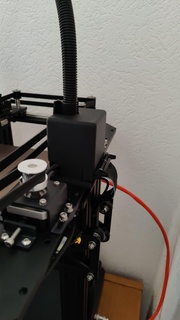 ender 7 cavo titolare supporto incl rivestimento creality 3d stampante 3d print model - Mito3D
