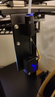 ender 7 filament insertion holder creality 3d print 3d print model - Mito3D
