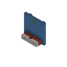 ender dial indicator mount rear facing tool 3d printer accessories tramming 3 gauge creality 3d print model - Mito3D