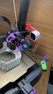 Ender s1 Profi blinken Mini Portal Kamera montieren Realität logitech Aktualisierung Sprite Extruder 3d print model - Mito3D
