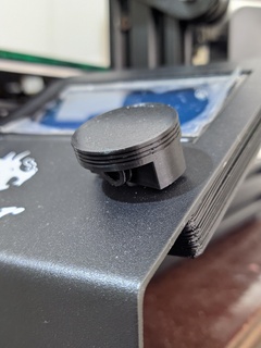 ender séries piston bouton 3 pro 3d imprimante accessoires 3d print model - Mito3D