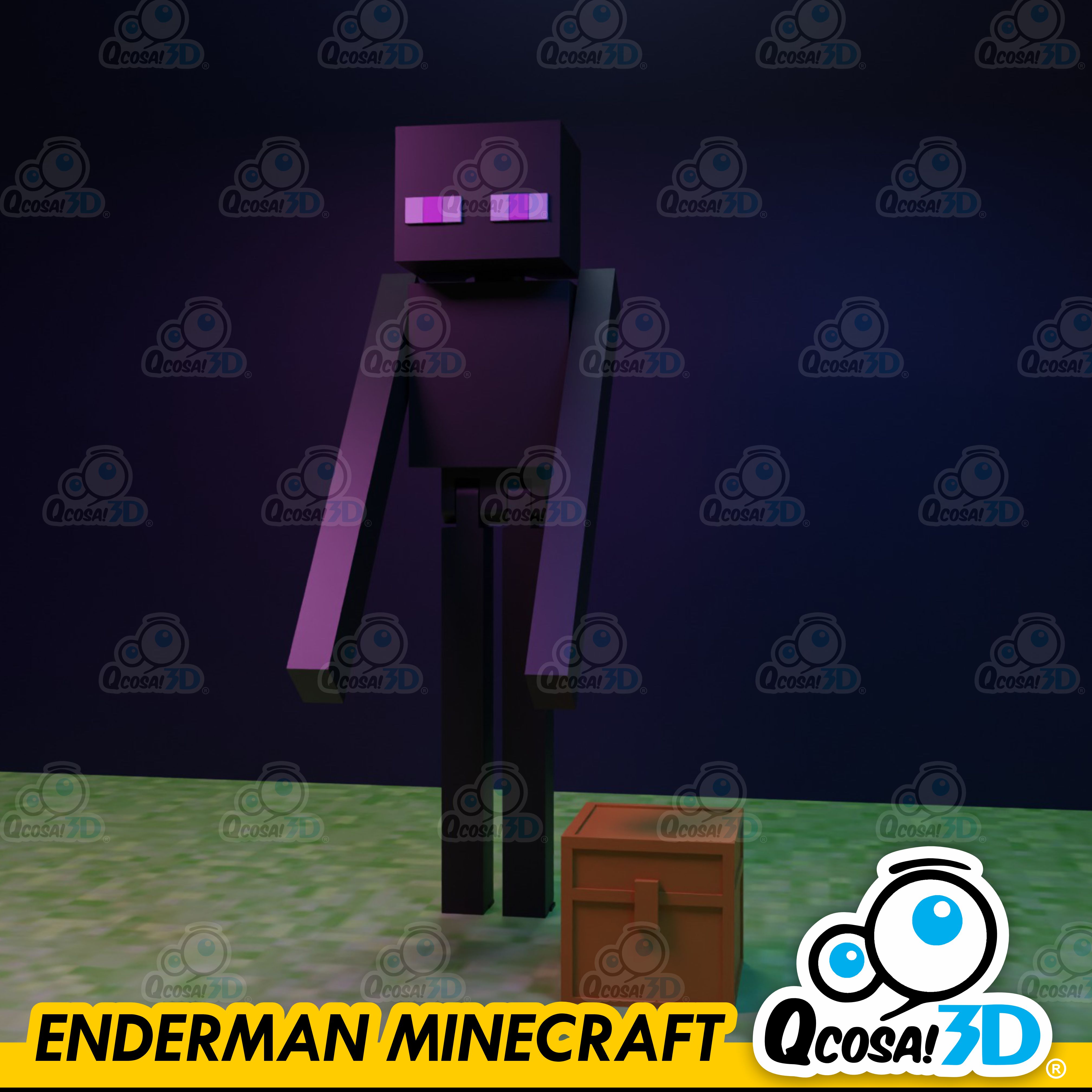 enderman minecraft jogos skibidi banheiro papoula brincar 3 roblox brinquedos flexível cor partes gato flexi articulado digital circo william afton fnaf roxa homem zoonomalia 3D print model - Mito3D