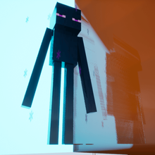 enderman game minecraft 3d monster monsters gloss realistic unrealengine4 3d print model - Mito3D
